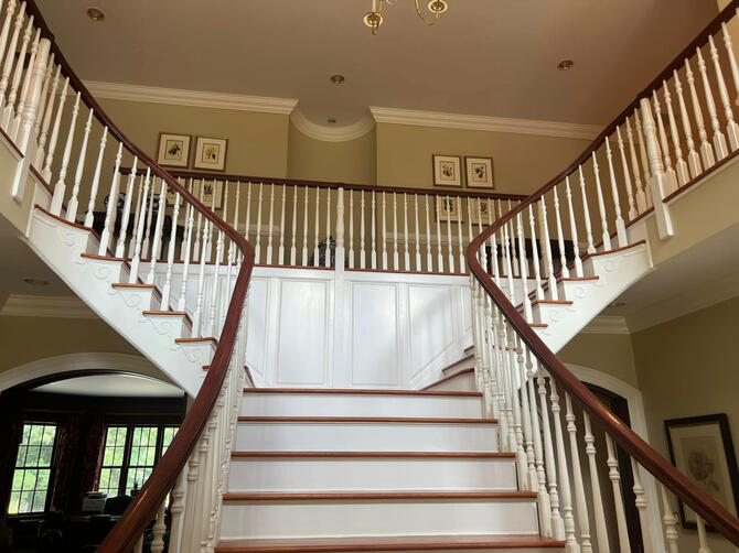 painting hallway in Princeton NJ