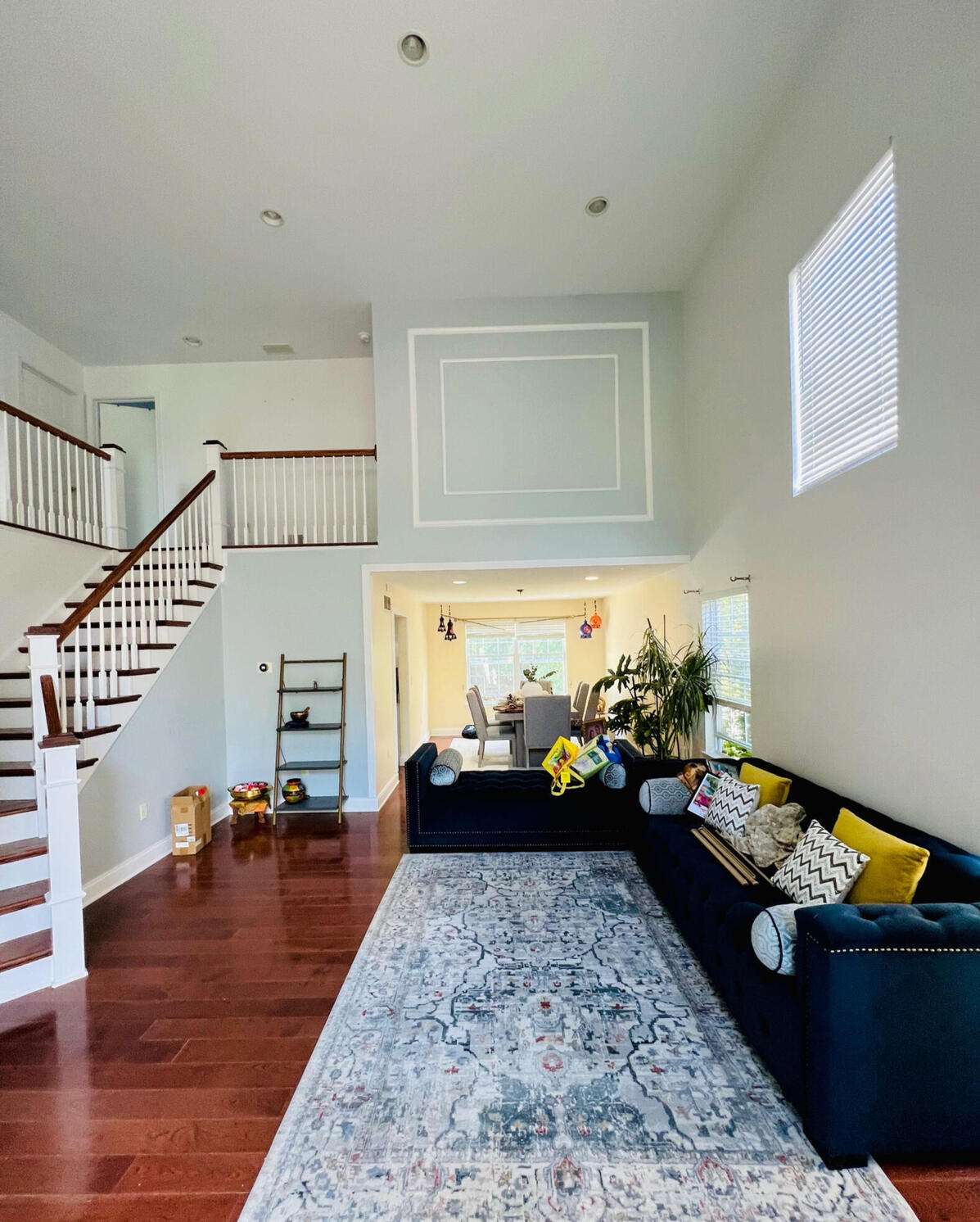 painting hallway in Lawrenceville, NJ - after