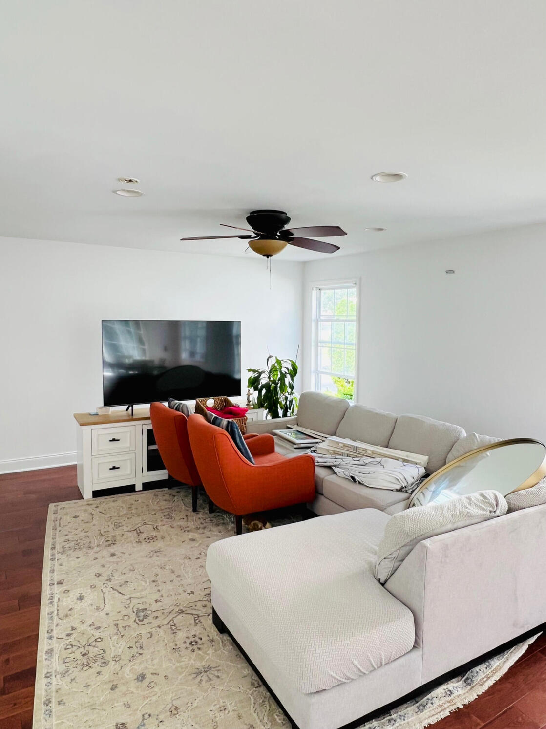 painting living room in Lawrence Twp, NJ - after